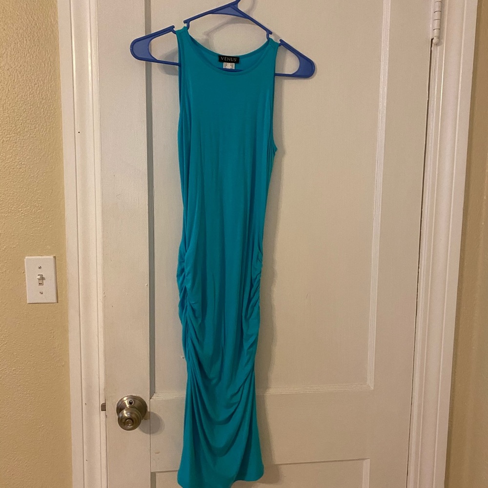 Teal dress